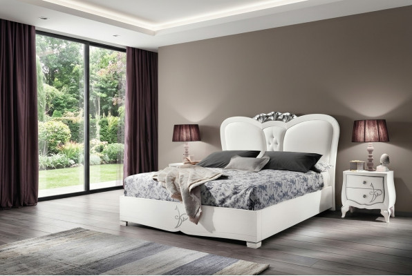 Bedroom Bed Nightstand Beds Luxury Bed Frame Double Nightstands Set 3-piece