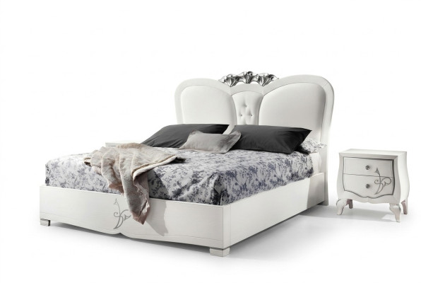 Bedroom Bed Nightstand Beds Luxury Bed Frame Double Nightstands Set 3-piece