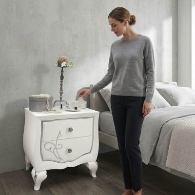 Nightstands Nightstand Consoles Side Table Night Consoles Wood Bedroom