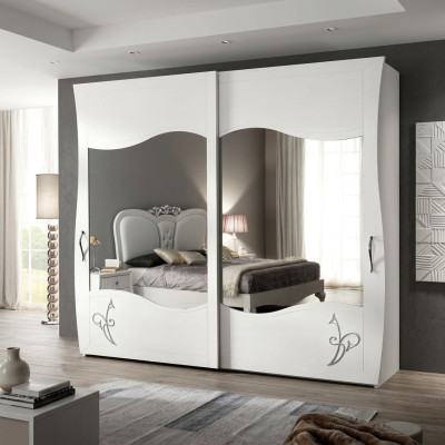 Wardrobe multipurpose shelves cabinet shelf storage wardrobe mirror