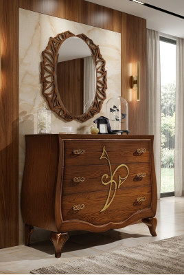 Chest cupboard luxury chests cupboard shelf console furniture wooden cabinet mirror