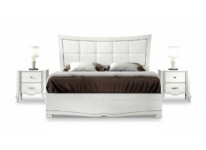 Bedroom bed nightstand beds wood set modern nightstands 3-piece set.