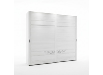 Cabinet Wardrobe Shelf Storage Wardrobe Modern Mirror Wood Design