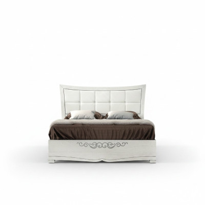 Double bed, bed, luxury beds, wooden bed frames, bed frame, white design, modern, new