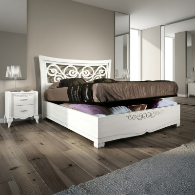 Bed frames double bed luxury beds wood bed frame white design modern new