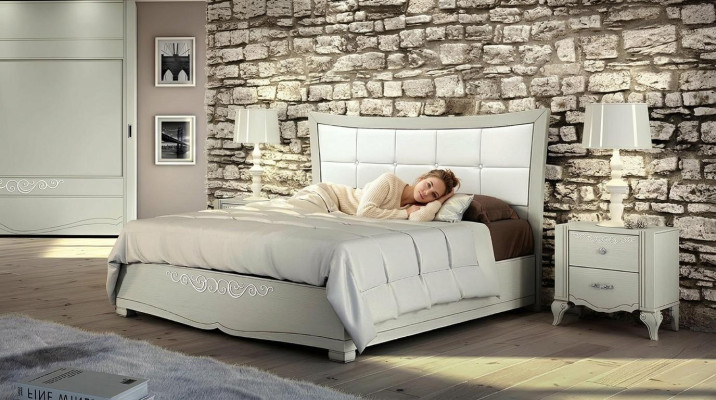 Bed Cushion Design Luxury Double Beds Bedroom Wood Modern Bed Frame New