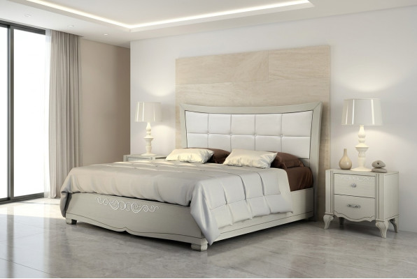 Bed Cushion Design Luxury Double Beds Bedroom Wood Modern Bed Frame New