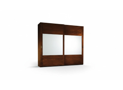 Wardrobe Closet Shelf Storage Coat Rack Modern Mirror Wood Design