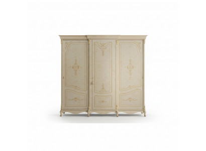 Wardrobe Baroque Style Classic Furniture Bedroom Wooden Wardrobes