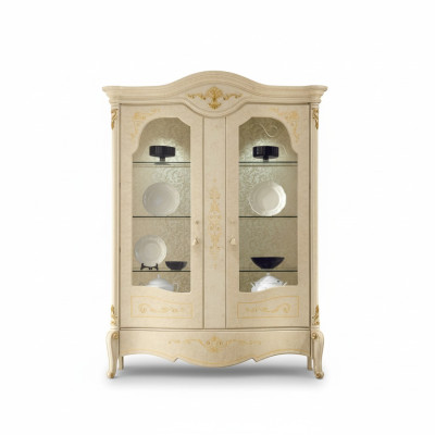 Showcase Italian Luxury Furniture Display Cabinets Glass Design Cabinet