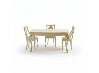 Extendable dining table classic design table Italian furniture wooden dining tables