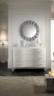 Dresser Designer Chest Sideboard Cabinet Shelf Luxury Modern Wood