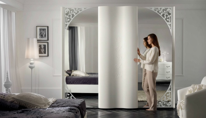 Wardrobe Cabinet Luxury Sliding Doors Bedroom Design Cabinets Wood New