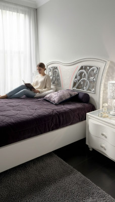 Modern bed beds frames wooden double design beds white double bed
