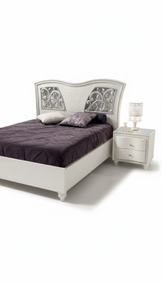 Modern bed beds frames wooden double design beds white double bed