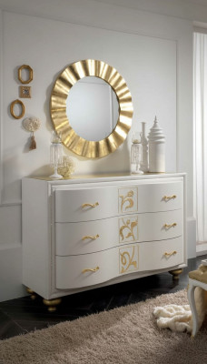 Chest cupboard luxury cabinets shelf console Italy furniture wooden cabinet chests