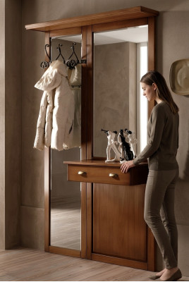 Wardrobe Closet Solid Bedroom Furniture Italian Wooden Wardrobe Real Wood