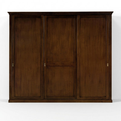Wardrobe Closet Solid Wood Bedroom Furniture Italy Wooden Wardrobe