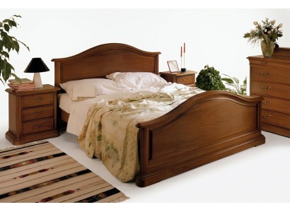 Bed, nightstand, wardrobe, bedroom dresser, hotel double new set 3-piece.