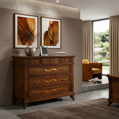 Dresser Cabinet Sideboard Italian Furniture Real Wood Dressers Sideboards New