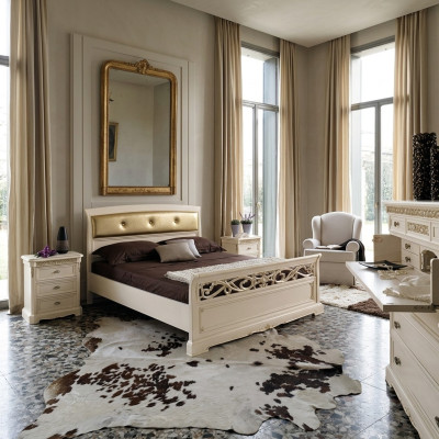 Bed Bedroom Furniture Set Complete Set Double Sets Beds 3 pcs.
