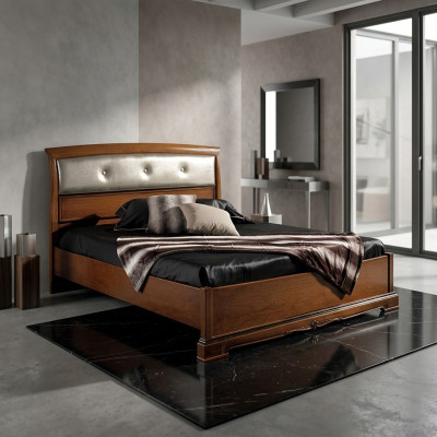 Bed double bed Vaccari cav giovanni solid wood bedroom design furniture new