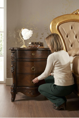Dessert consoles bedroom furniture bedside tables Italian lamps table