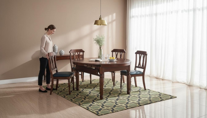 Dining table design furniture furnishings sliding table tables solid wood table