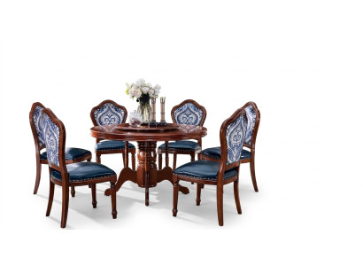 Dining Room Round Tables, Dining Table Design, Table Furniture, Solid Wood, Luxury