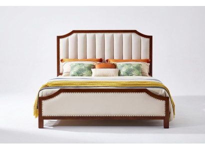 Bed 2x Nightstands 3-piece Bedroom Set Classic Luxury Design