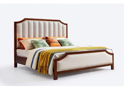 Luxury bedroom bed double bed wood bed frame furniture design beds