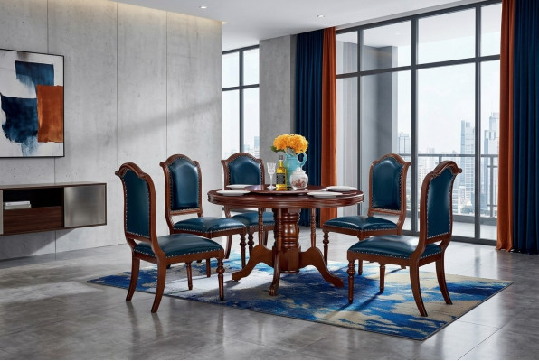 Tables Round Furniture Dining Room Dining Table Luxury Round Table Solid Wood