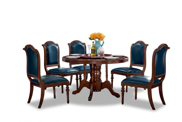 Tables Round Furniture Dining Room Dining Table Luxury Round Table Solid Wood
