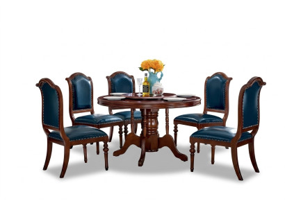 Tables Round Furniture Dining Room Dining Table Luxury Round Table Solid Wood