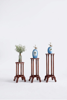 Stand flower stand shelf wood flower pot stand furniture accessories