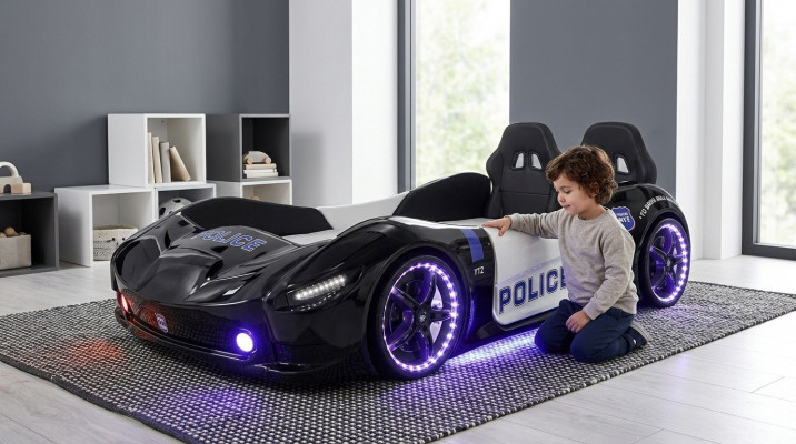 Race car bed mattress children's bed car bed children's room beds furniture new