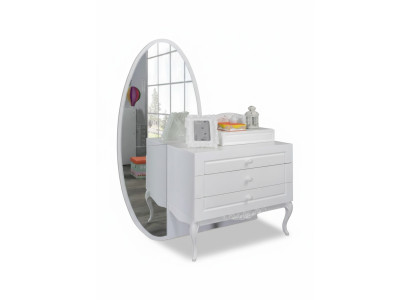 Modern dresser wood bedroom youth children's room white furniture design new