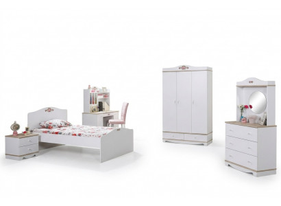 Kinderzimmer Jugendzimmer Design Schlafzimmer Luxus Möbel Komplett Set Neu 5tlg
