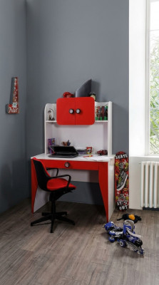 Desk with Shelves Modern Youth Room Children's Room Designer Furniture Luxury