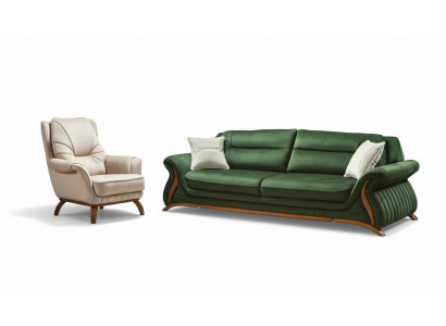 Luxury Classic Textile Couches Design Sofa 3+1 Seat Armchair Couch Upholstery Sofas