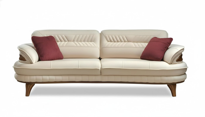 Sofa 3-seater couches sofas Art Deco three-seater new textile luxury couch upholstery