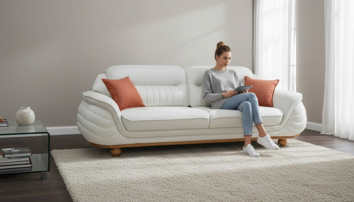 Sofas Room Furniture Three-seater New Design Three-seater Couch Upholstery