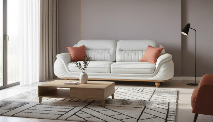 Sofas Room Furniture Three-seater New Design Three-seater Couch Upholstery