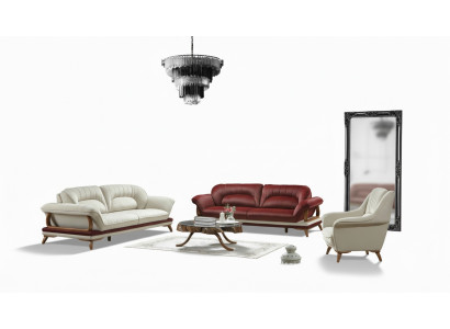 Luxury Suite Set Sofa Set 3+3+1 Seater Sofa Armchair 3-piece Sets
