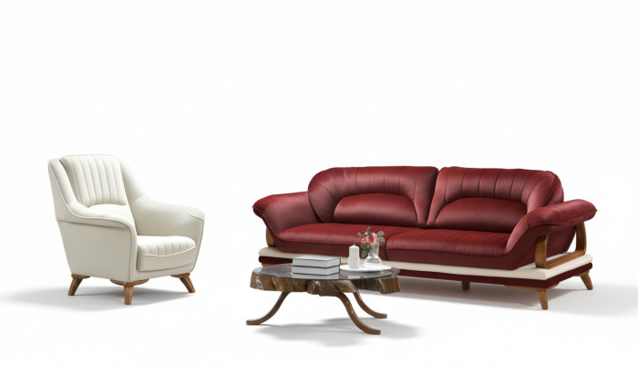 Sofa 3-seater design armchair upholstery seat classic design three-seater
