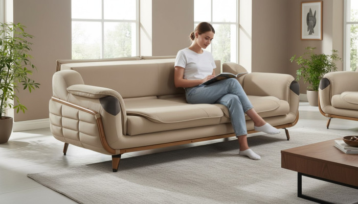 Sofa 3 Seater Classic Couches Luxury Furniture Sofas Couch Fabric