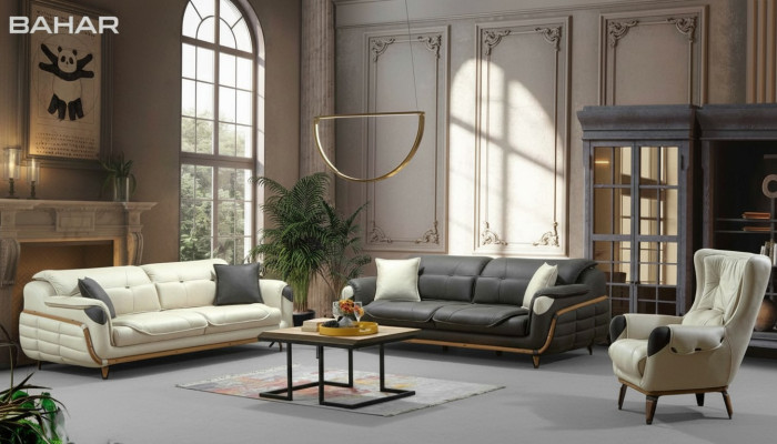 Sofa Set 3+3+1 Seater Group Sofa Armchair Sofas Classic Set
