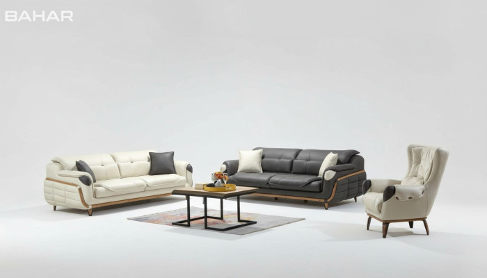 Sofa Set 3+3+1 Seater Group Sofa Armchair Sofas Classic Set