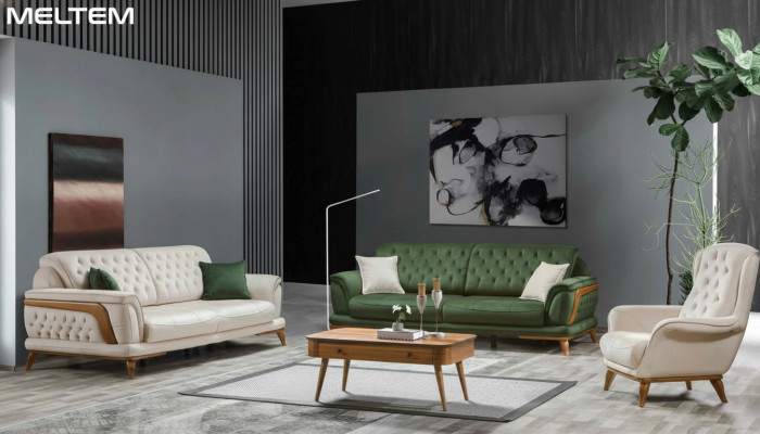 Luxury Living Room Sofa Set 331 Seat Sofa Armchair Sofas 3-piece Set