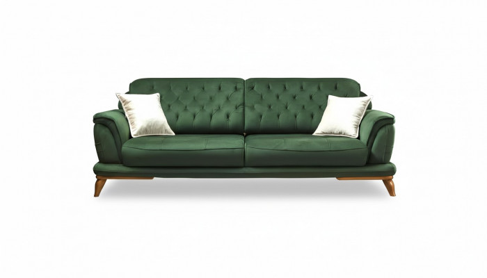 Sofa 3-seater Classic Couches Luxury Furniture Sofas Fabric Couch